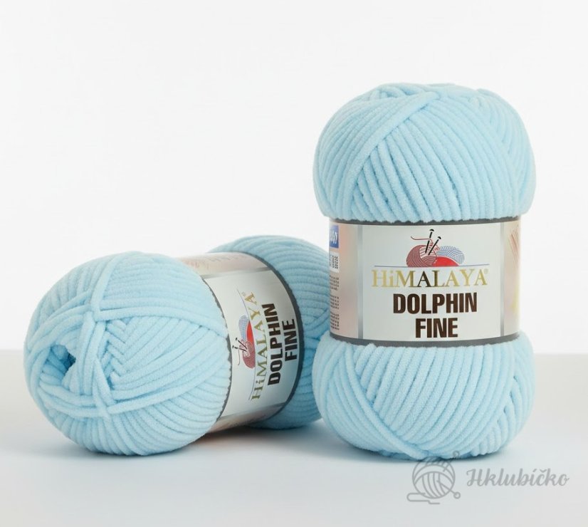 Příze Dolphin Fine 80504 – světle modrá