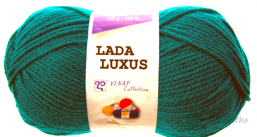 Příze Lada Luxus 54799 – smaragd