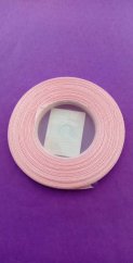 Saténová stuha  baby růžová 6mm x 32m