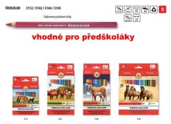 Pastelky 3144/24 trojhranné Koh i noor