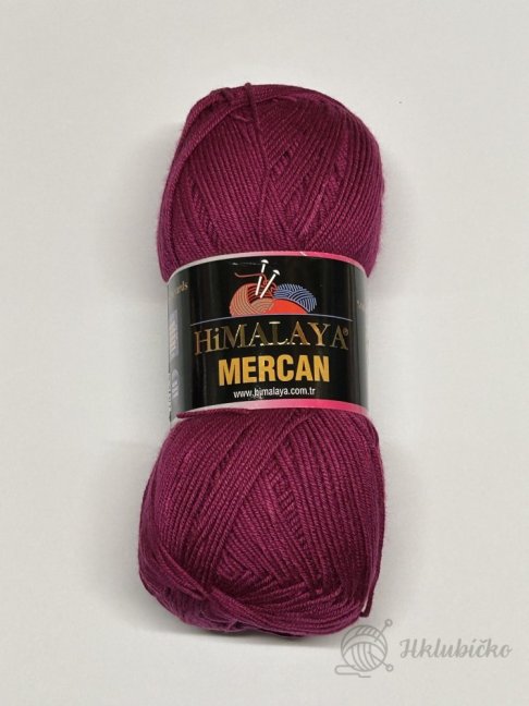 příze Mercan Himalaya 100g 52913 tmavá fuchsie
