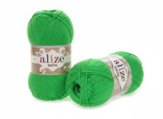 100% Bavlněná příze Bella 455 zelená