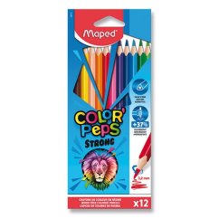 Pastelky Maped Color'Peps Strong 12 barev
