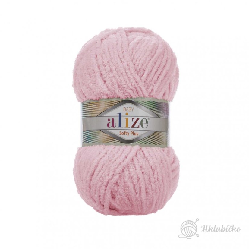 Příze Alize Softy Plus 031 – Světle růžová