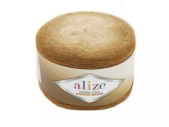 Angora Gold Ombré Batik 7358 – světle hnědá