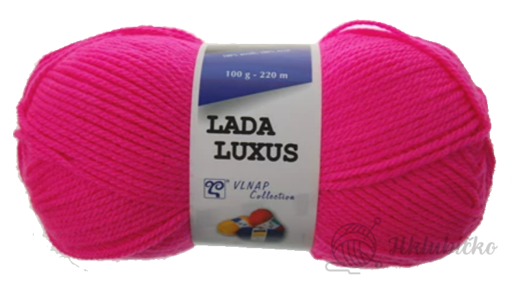 Příze Lada Luxus 50014 – růžová neon