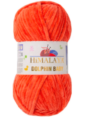 Příze Dolphin Baby 80312 – Tmavě oranžová