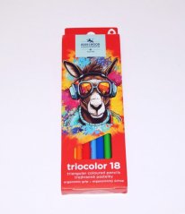 Školní pastelky 3132/18  trojhranné Koh i noor