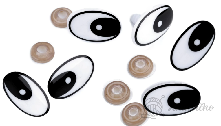 Oči s pojistkou 12*16