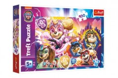 Puzzle Tlapková patrola 100 dílků