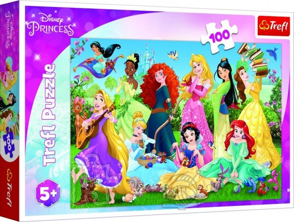 Puzzle princezny Disney 100 dílků
