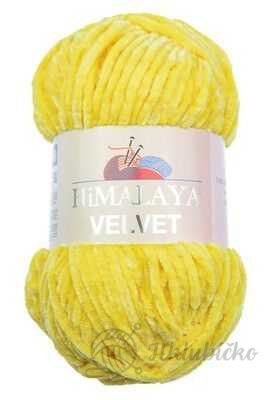 Příze Velvet 90013 – Žlutá