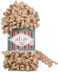Alize Puffy Fine 415 – tmavě béžová