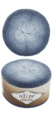 Angora Gold Ombré Batik 7363 – šedá
