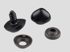 Čumáček černý bezpečnostní 15×20 mm-30ks