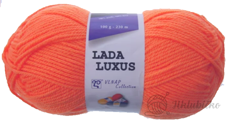 Příze Lada Luxus 50011 – oranž neon
