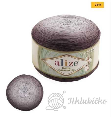 Příze Bella Ombre Batik 7411