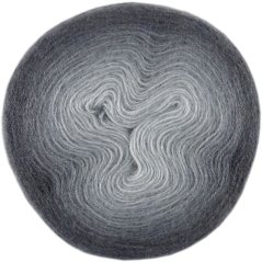 Angora Gold Ombré Batik 7267 – šedá