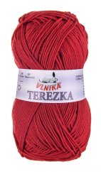 Bavlněná příze Terezka 135 – červená
