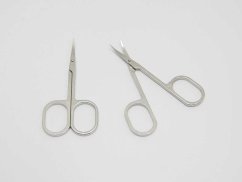 Nůžky záděrkové zahnuté