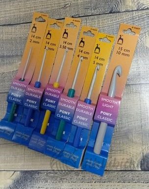 Háček pony 7mm /15cm