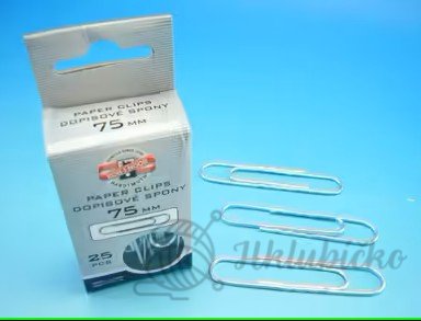 Sponky kancelářské 75 mm