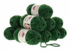 Příze Dolphin Baby 80360 – Trávově zelená- 10 kusů
