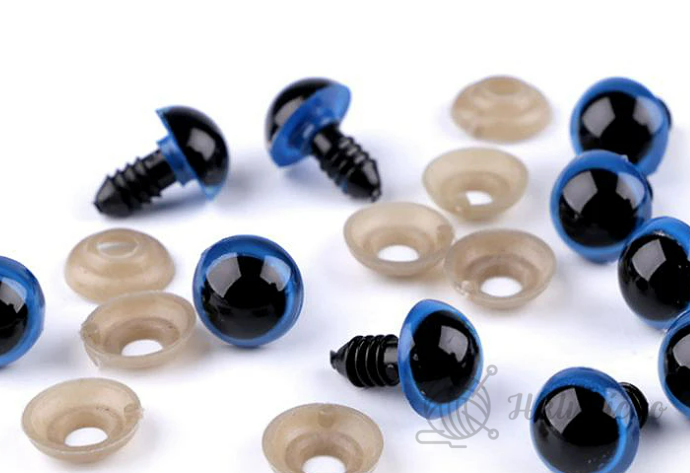 Bezpečnostní oči 18 mm modré