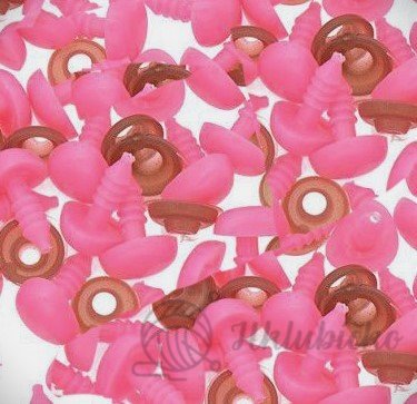 Čumáček bezpečnostní růžová 7×9 mm