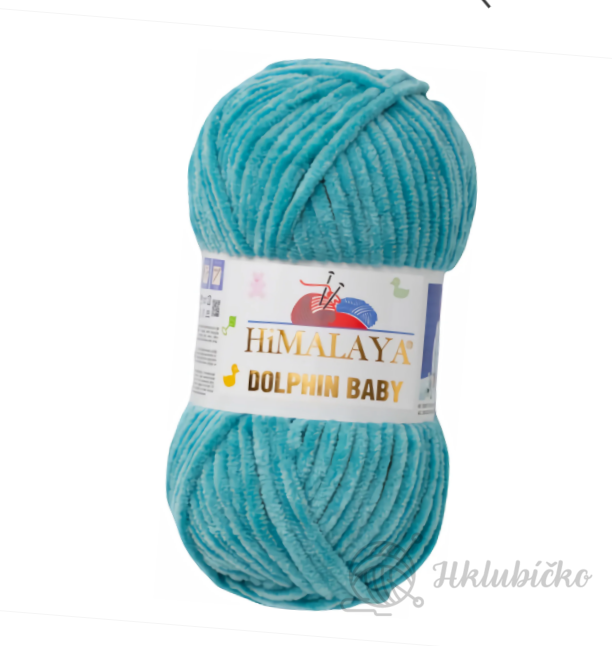 Příze Dolphin Baby 80354 – Nefritově zelená