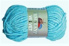 Příze Velvet 90006 – Světle modrá