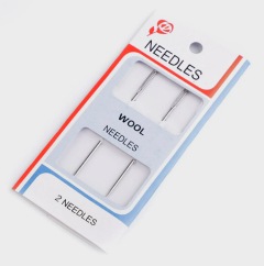 Jehly ostré na vlnu a stužkové vyšívání