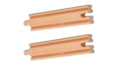 Rovné koleje  pro vláčkodráhy 4ks sada 11cm 1