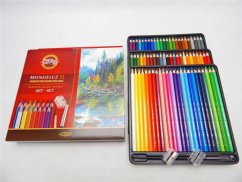 Akvarelové pastelky MONDELUZ 3714 72 ks