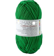 bavlněná příze Cotton Queen 100% tmavě zelená