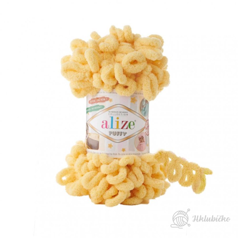 Příze Alize Puffy 509 – Vanilková