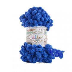 Příze Puffy 141 – Královsky modrá