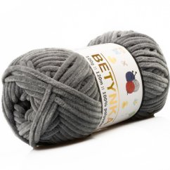 Příze Betynka 320 – tmavá šedá
