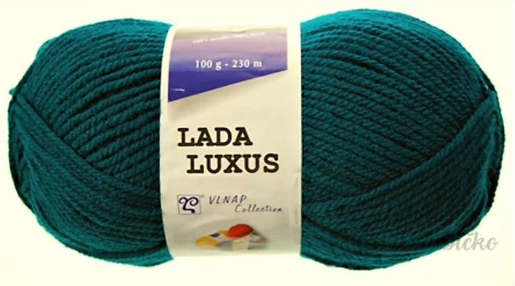 Příze Lada Luxus 54808 – petrol