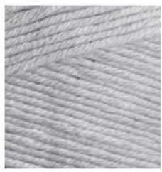 100% Bavlněná příze Bella 21světle šedá