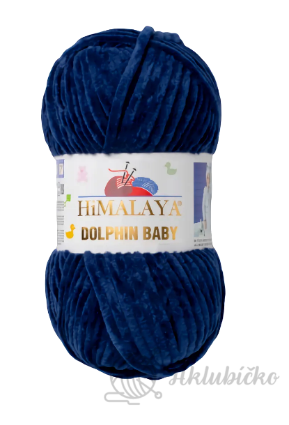 Příze Dolphin Baby 80321 – Tmavě modrá