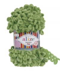 Alize puffy fine 532 – zelená