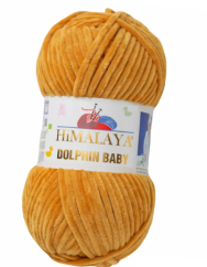 Příze Dolphin Baby 80330 – Hořčicová