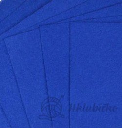 Filc modrý  tm. A4, 180 g