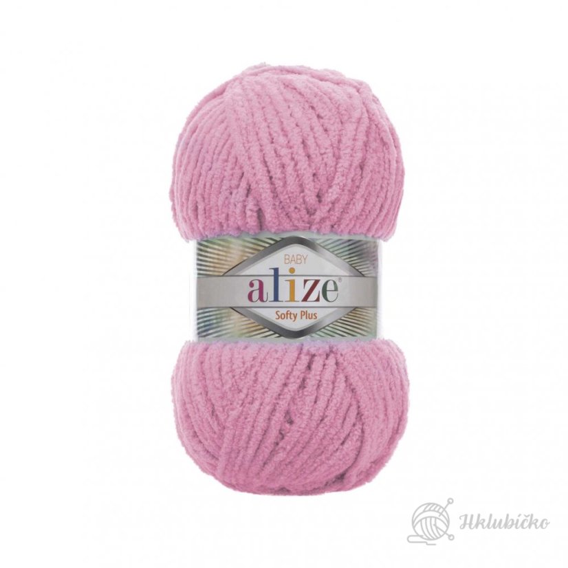 Příze Alize Softy Plus 185 – Růžová