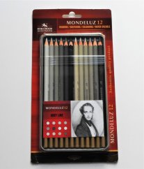 Pastelky 3722/12 MONDELUZ šedá řada