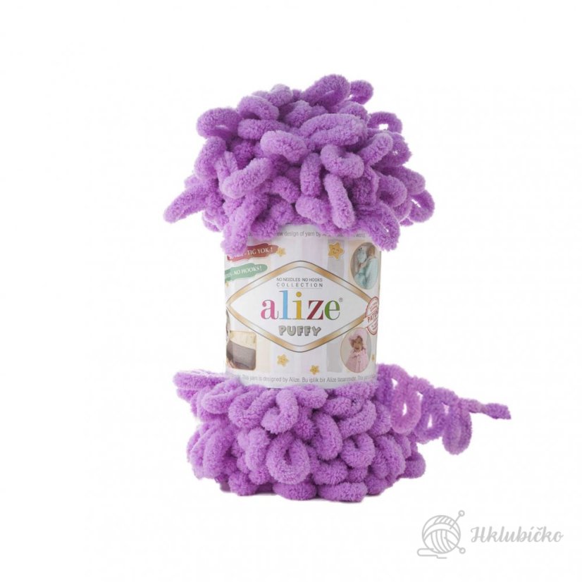 Příze Puffy 378 – Orchideová