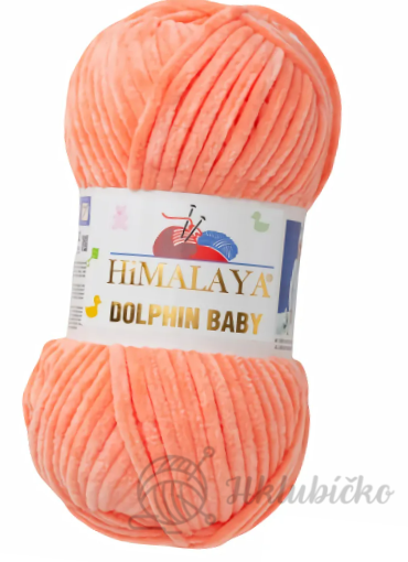 Příze Dolphin Baby 80355 – Pomerančová