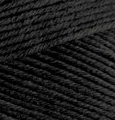 100% Bavlněná příze Bella 60 černá