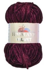 Příze Velvet 90039 – Švestka